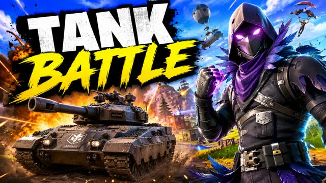 Tank Battle — Fortnite Creative map cover art