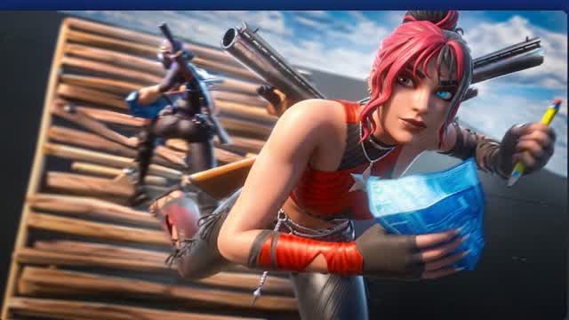 1v1 Build Fight [char] — Fortnite Creative map cover art