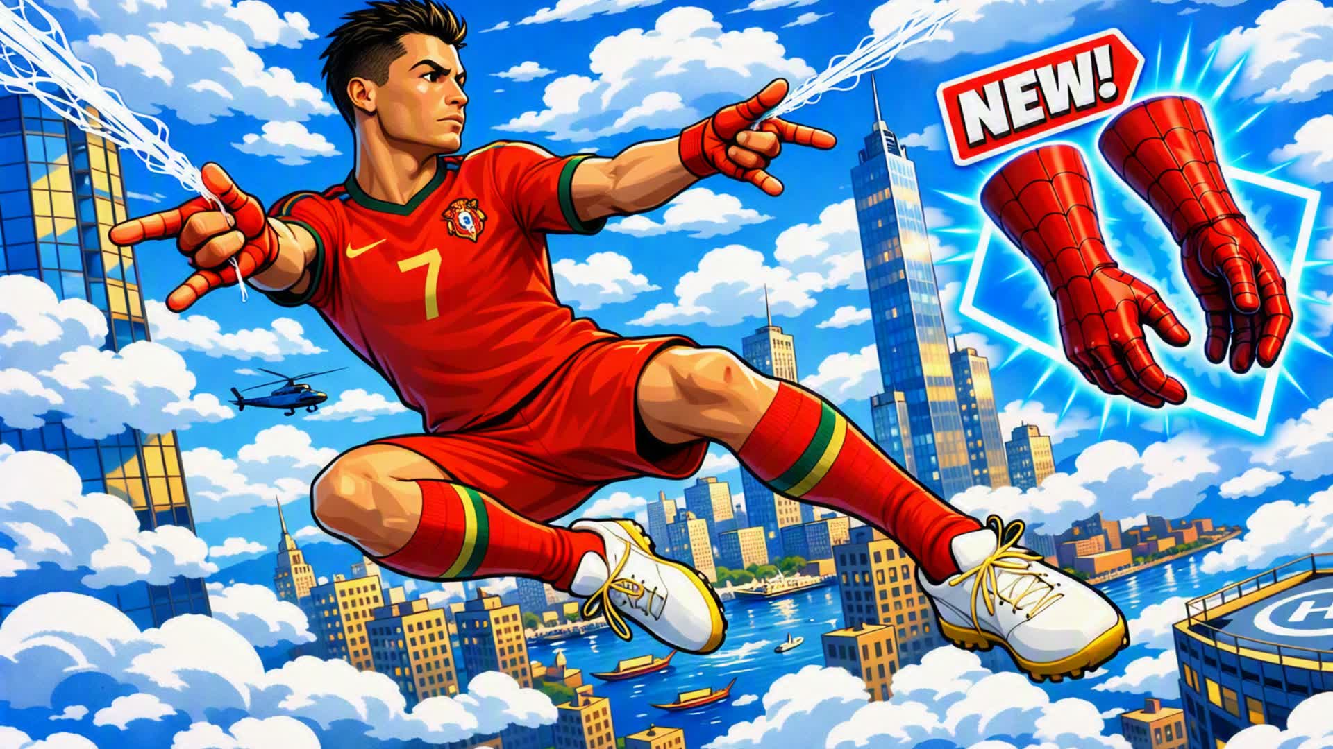 🎯1V1 BUILD FIGHT SPIDER CITY😎 — Fortnite Creative map