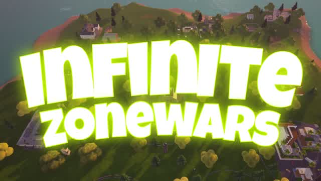 🏆 INFINITE ZONE WARS 🏆 — Fortnite Creative map cover art