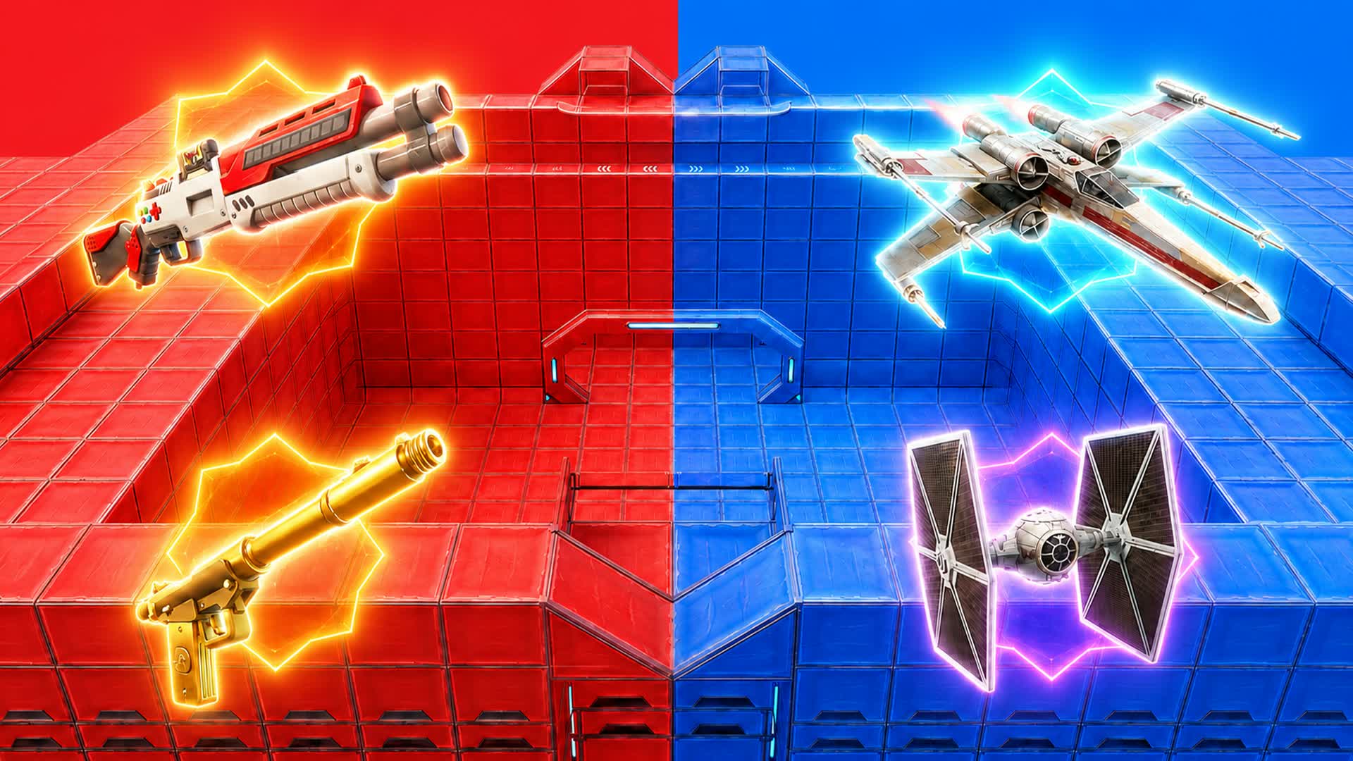 RVB WPGG🔴🔵 — Fortnite Creative map
