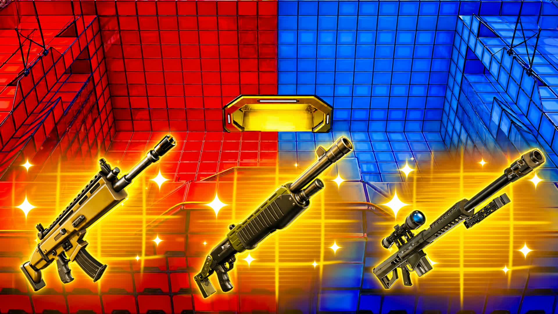 REDVSBLUE A — Fortnite Creative map