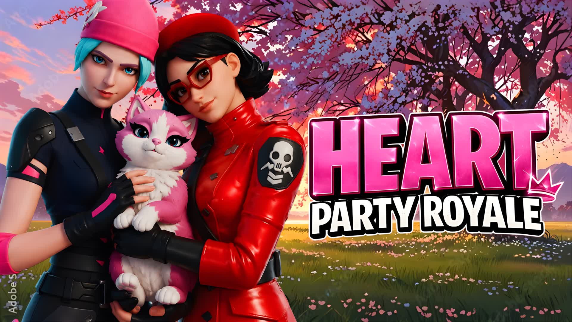 PARTY ROYALE HEART — Fortnite Creative map
