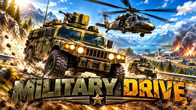MILITARY DRIVE FFA — Fortnite Creative map