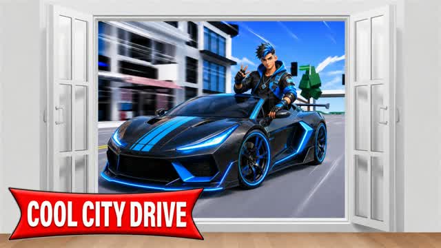 COOL DRIVE CITY — Fortnite Creative map