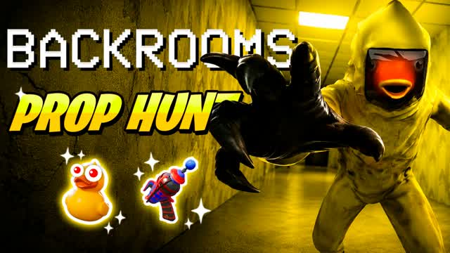 BACKROOMS PROP HUNT — Fortnite Creative map cover art