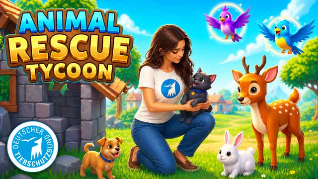Animal Rescue Tycoon — Fortnite Creative map cover art