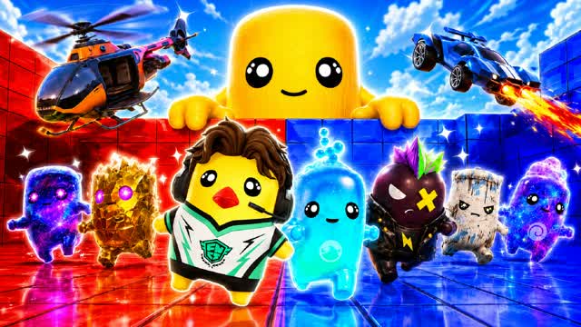 ULTRA SUPER RVB SPRITES — Fortnite Creative map cover art