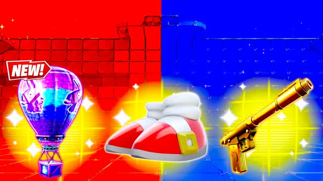 RED VS BLUE FIGHT OTHER TEAM π΅π΄ β Fortnite Creative map