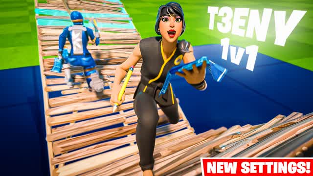 1v1 T3eny [Settings] — Fortnite Creative map cover art