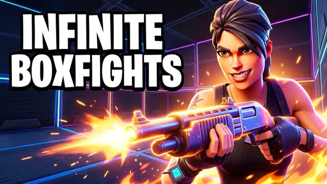INFINITE BOX FIGHTS — Fortnite Creative map cover art
