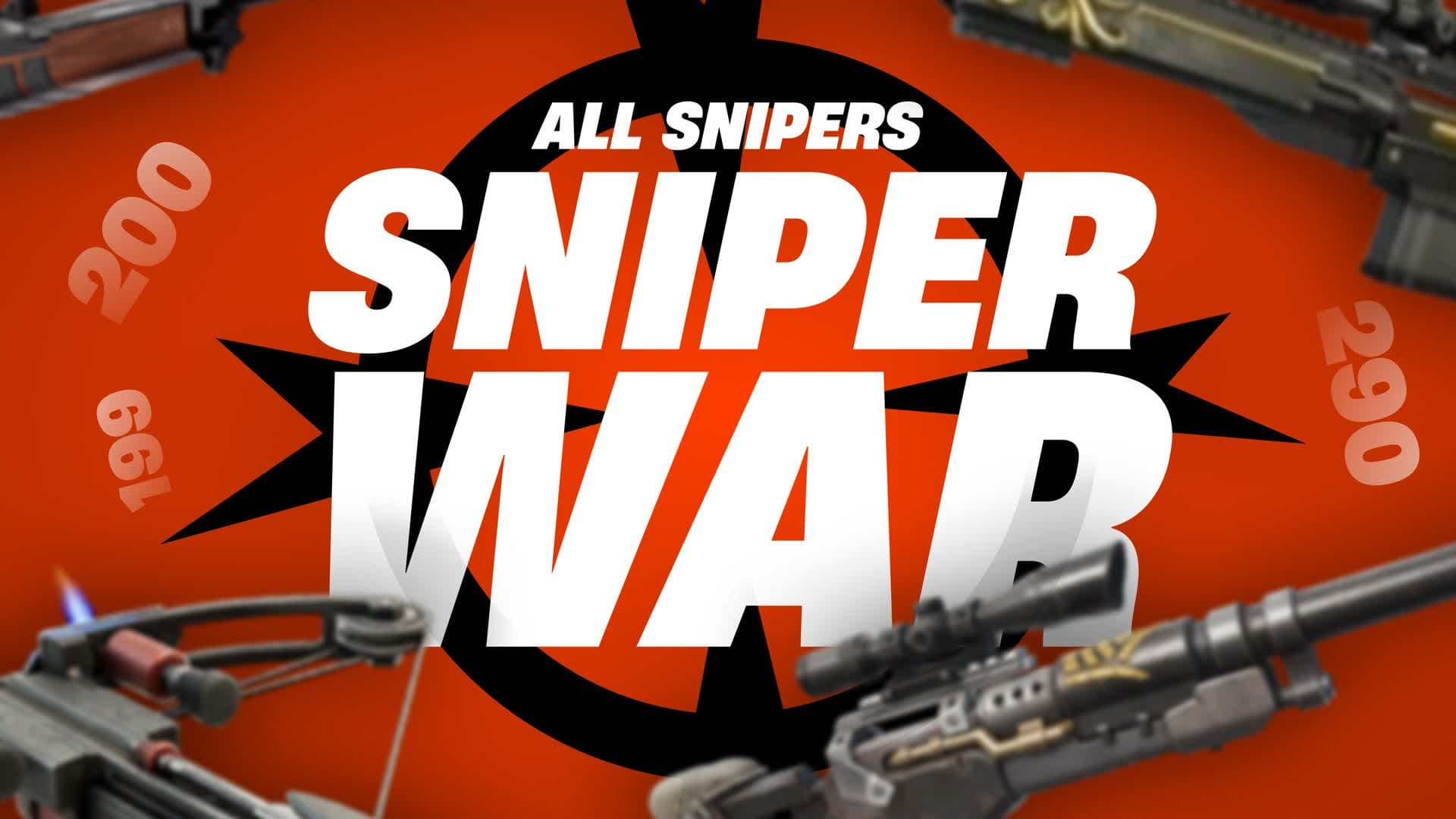Sniper War — Fortnite Creative map