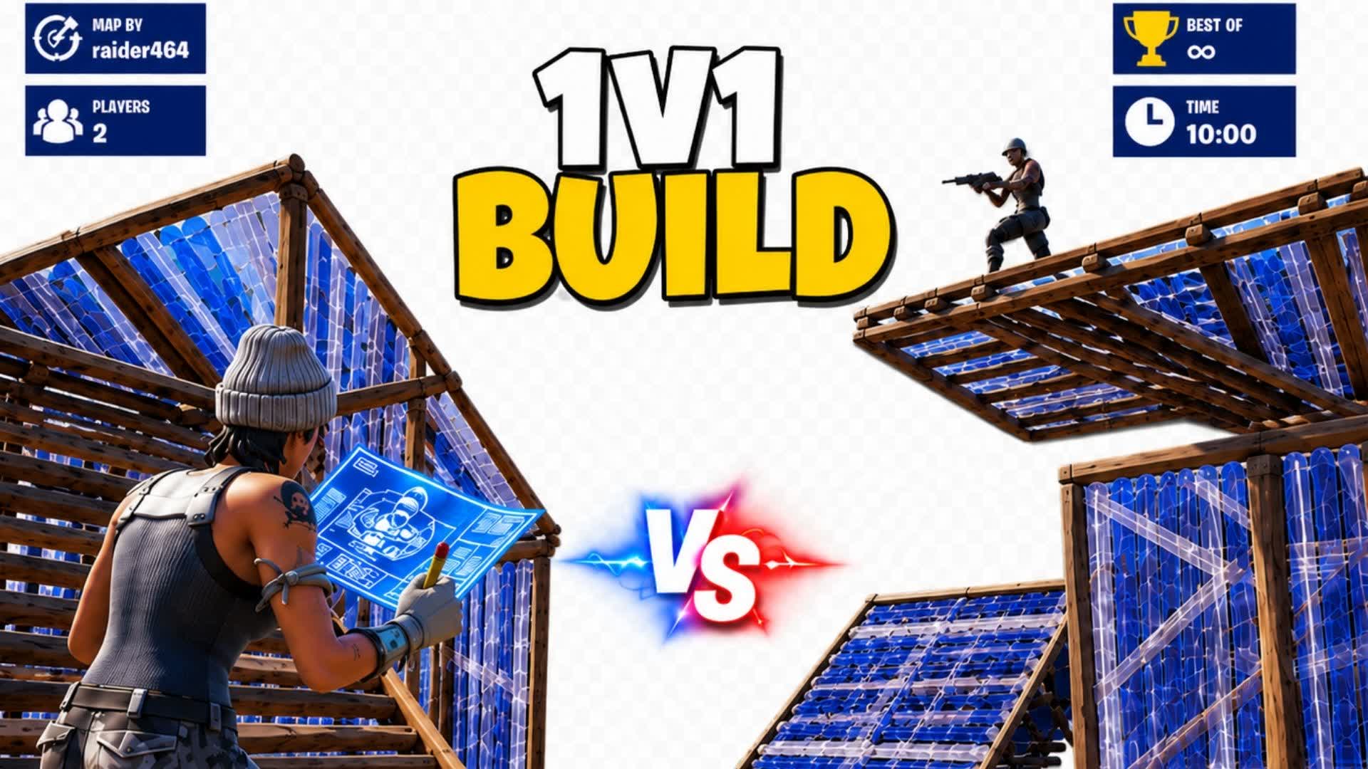 Build 1v1 — Fortnite Creative map