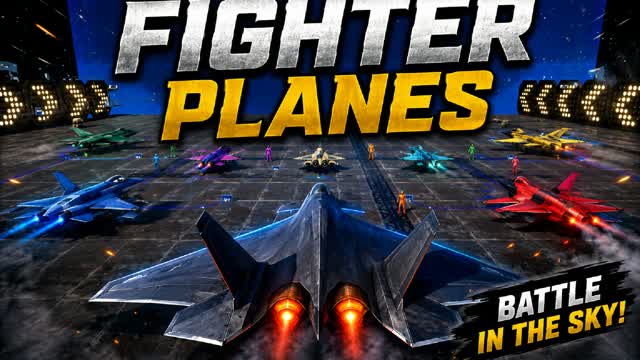 FIGHTER PLANES !! RED NEW MEGA CRAZY β Fortnite Creative map