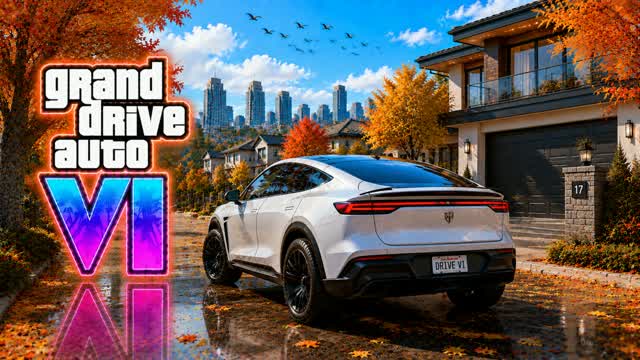 }{}}GRAND DRIFT AUTO VI 6)()()(* — Fortnite Creative map cover art
