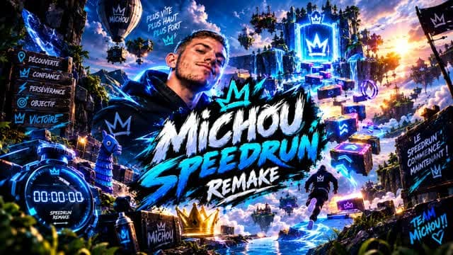 Michou speedrun remake ! — Fortnite Creative map