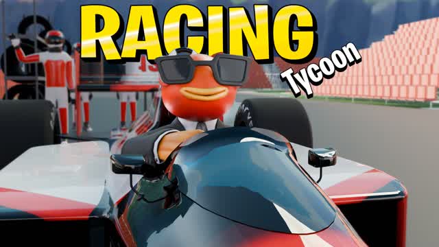 RACING TYCOON🏎️ — Fortnite Creative map cover art