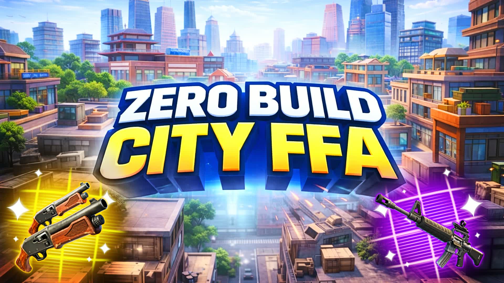 City Free For All — Fortnite Creative map