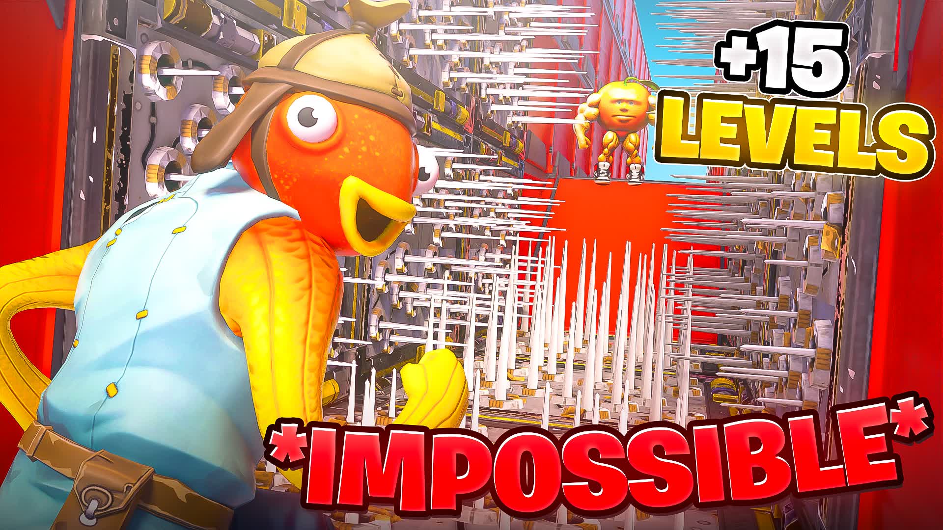 DEATHRUN IMPOSSIBLE -15 LEVELS — Fortnite Creative map