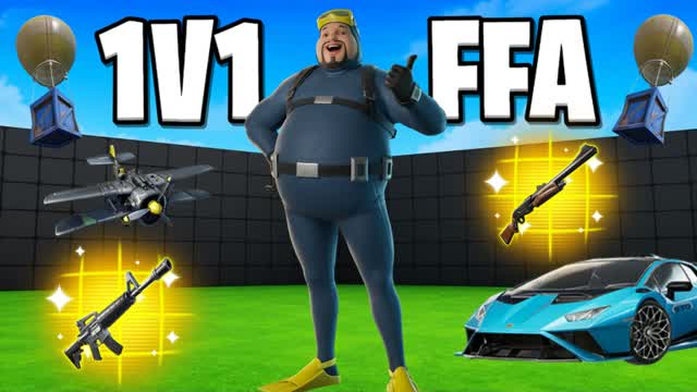 ☀️ SUMMER 1V1 FFA 🔫 EVERY GUN 🎯 — Fortnite Creative map cover art