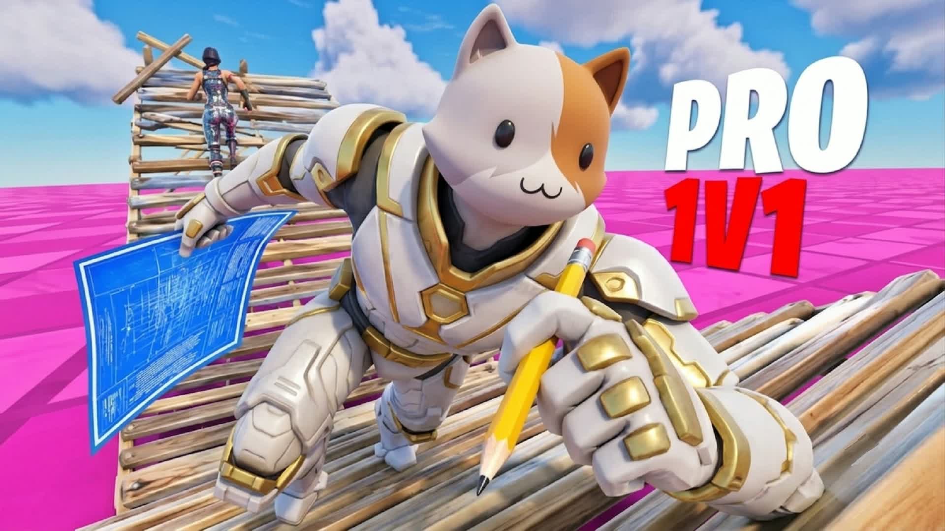 1v1 برو — Fortnite Creative map