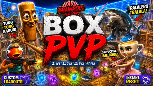 BOX PVP (SHXEP7) — Fortnite Creative map cover art