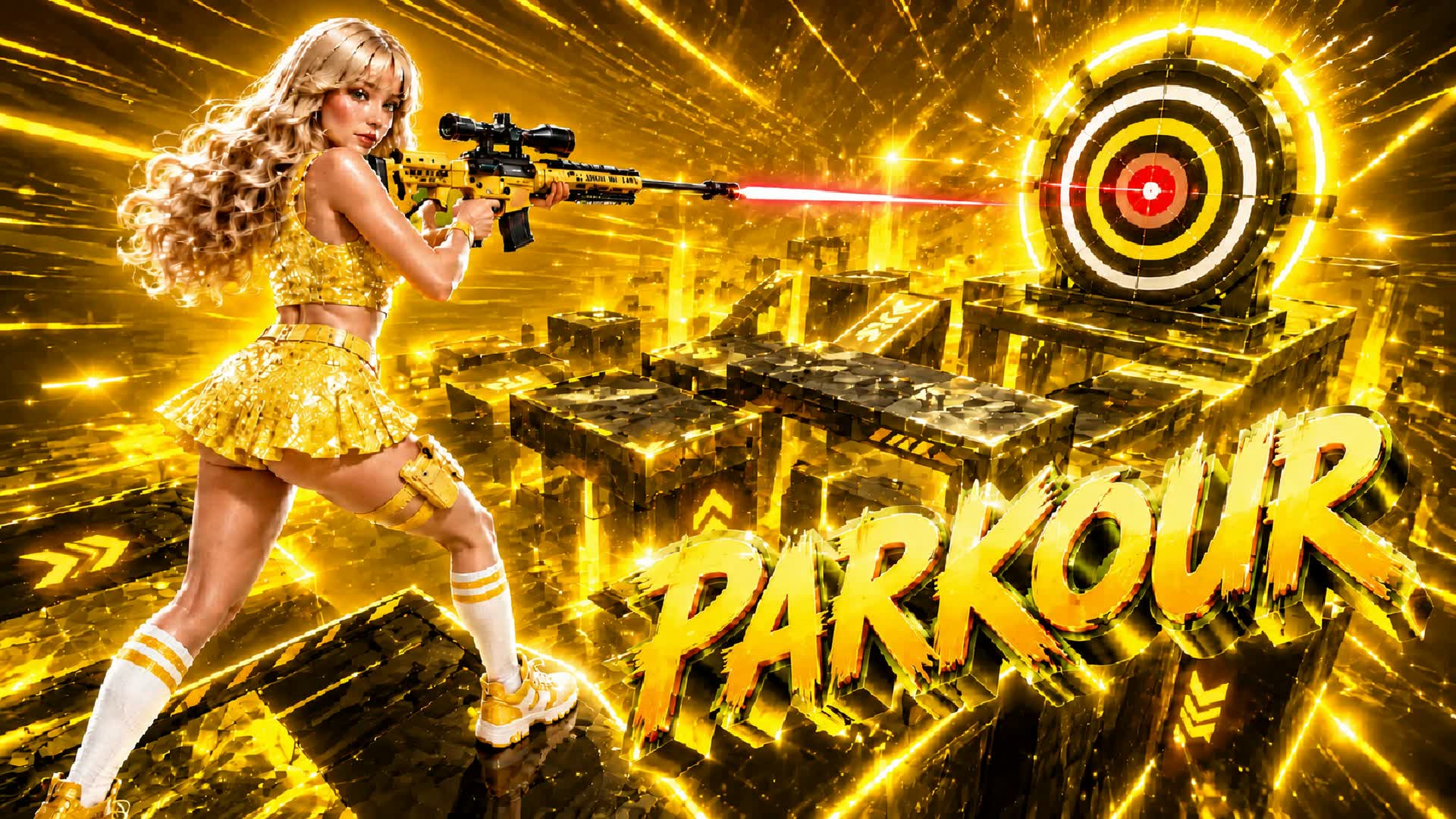 MEGA PARKOUR 438+ LEVELS⭐ — Fortnite Creative map