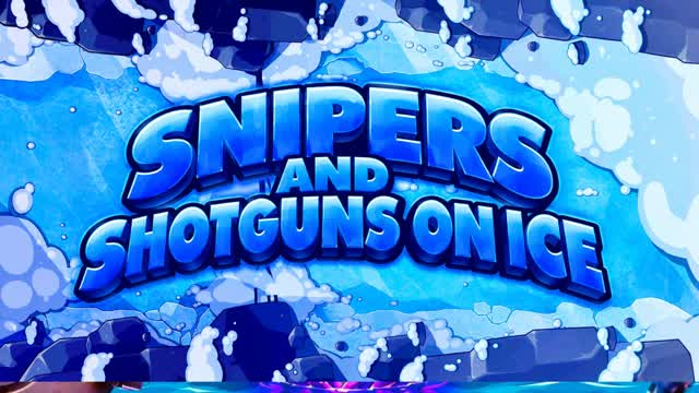 Snipers and Shotguns on ice — Fortnite Creative map