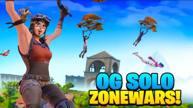 OG Solo Zone Wars — Fortnite Creative map cover art