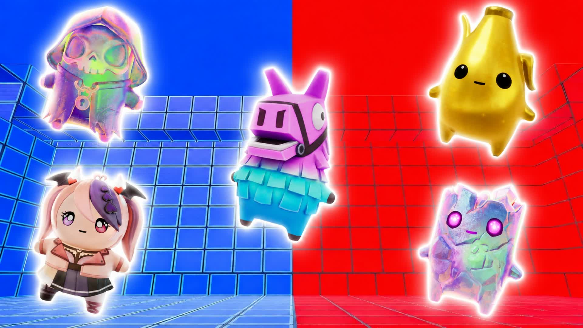 RED VS BLUE MEGA UPDATE — Fortnite Creative map