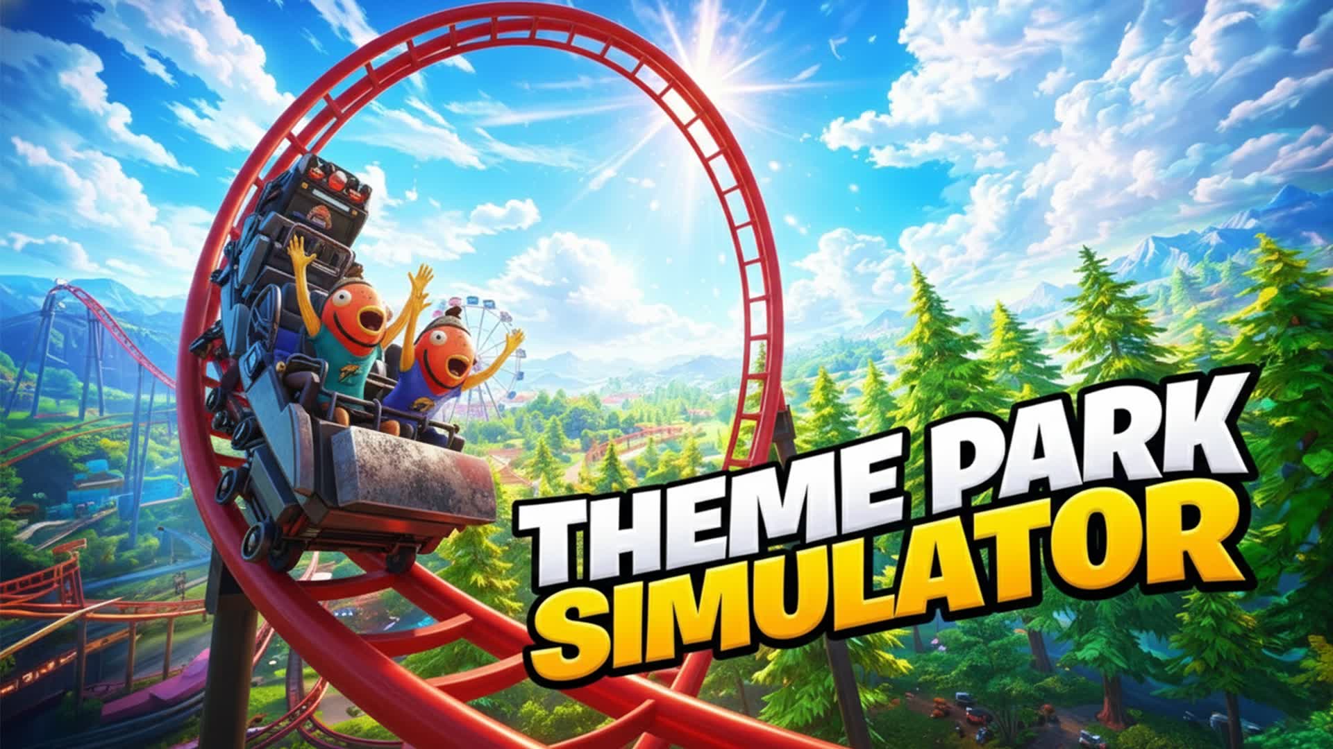 Theme Park Simulator — Fortnite Creative map