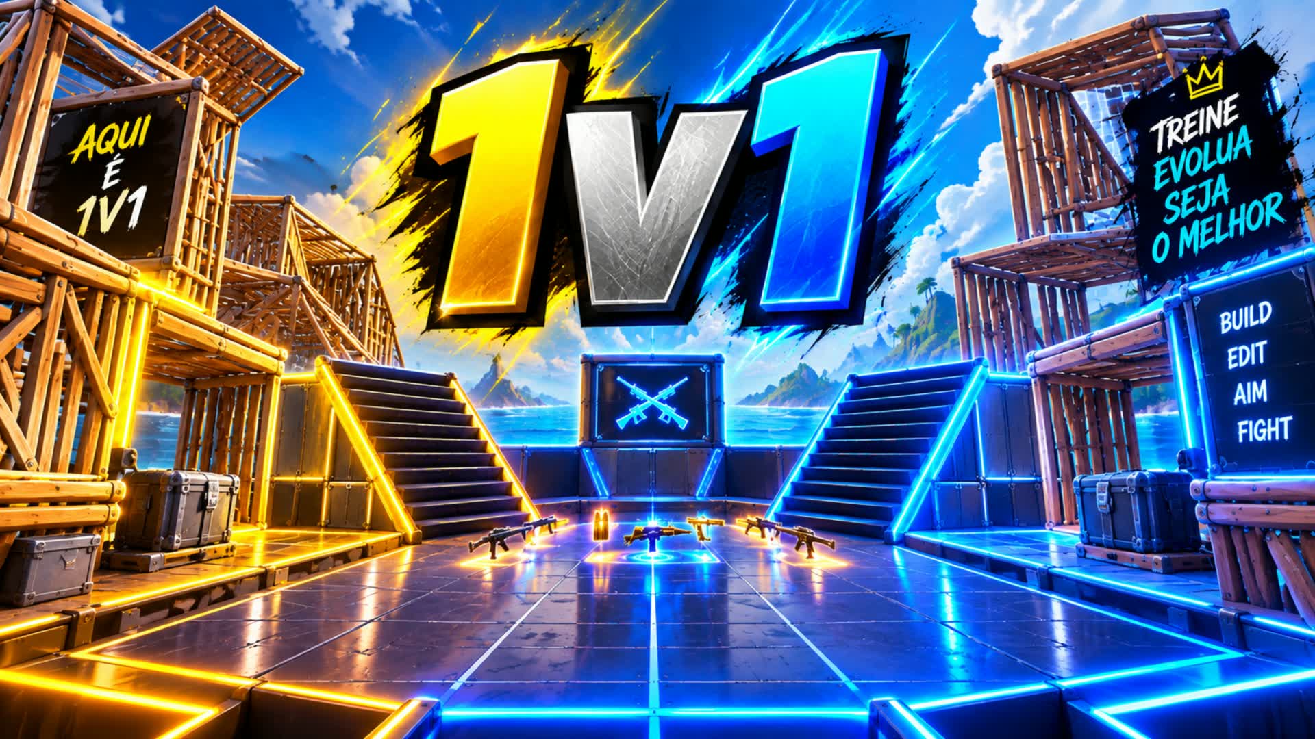 1v1 Training — Fortnite Creative map