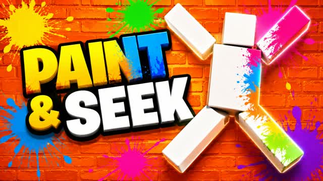 CHAMELEON: Hide, Seek & Paint — Fortnite Creative map cover art