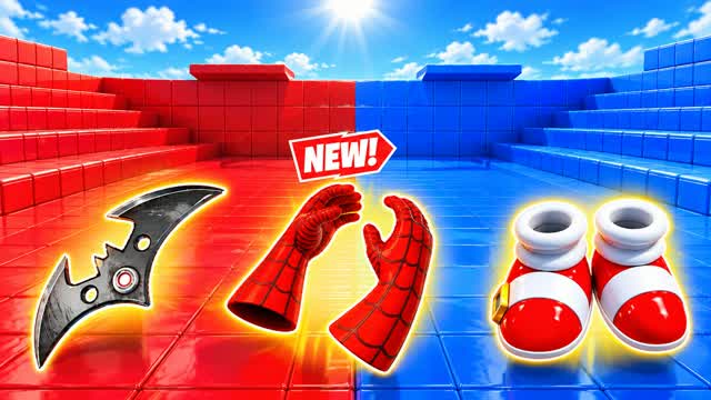 RED VS BLUE ULTIMATE UPRISING 🟥🟦 — Fortnite Creative map