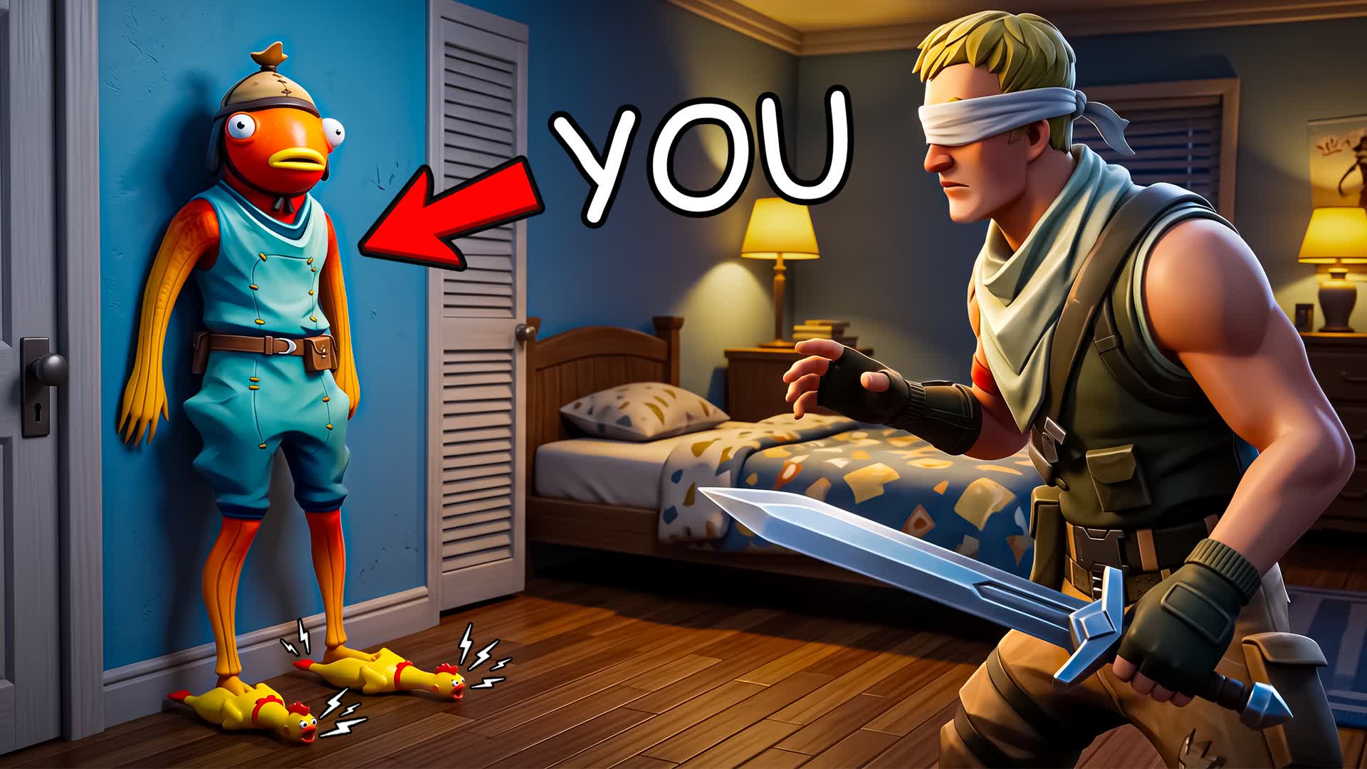 Hide and Seek 🐔 [Cluck Or Hide] — Fortnite Creative map