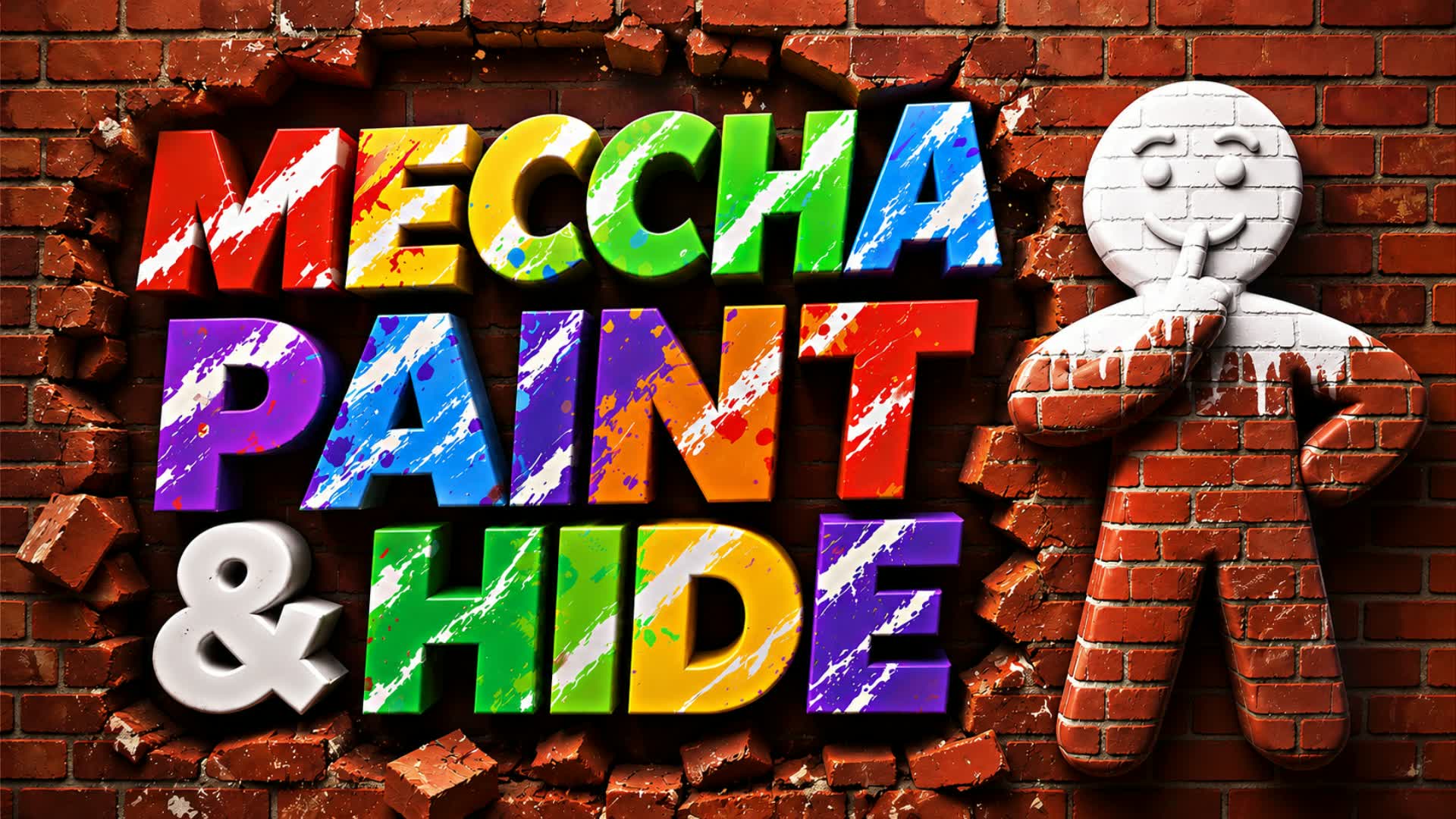 MECCHA HIDE SEEK PAINT CHAMELEON — Fortnite Creative map