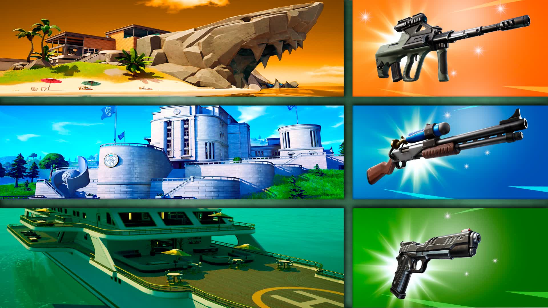 Chapter 2 Gun Game — Fortnite Creative map