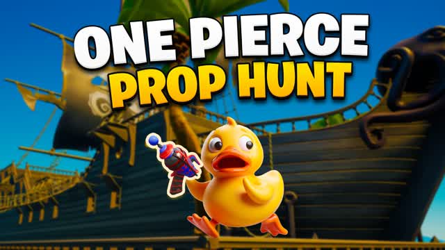 🏴‍☠️ ONE PIERCE PROP HUNT 🏝️ — Fortnite Creative map cover art