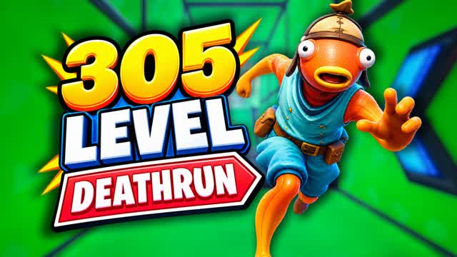305+ LEVEL DEATHRUN — Fortnite Creative map