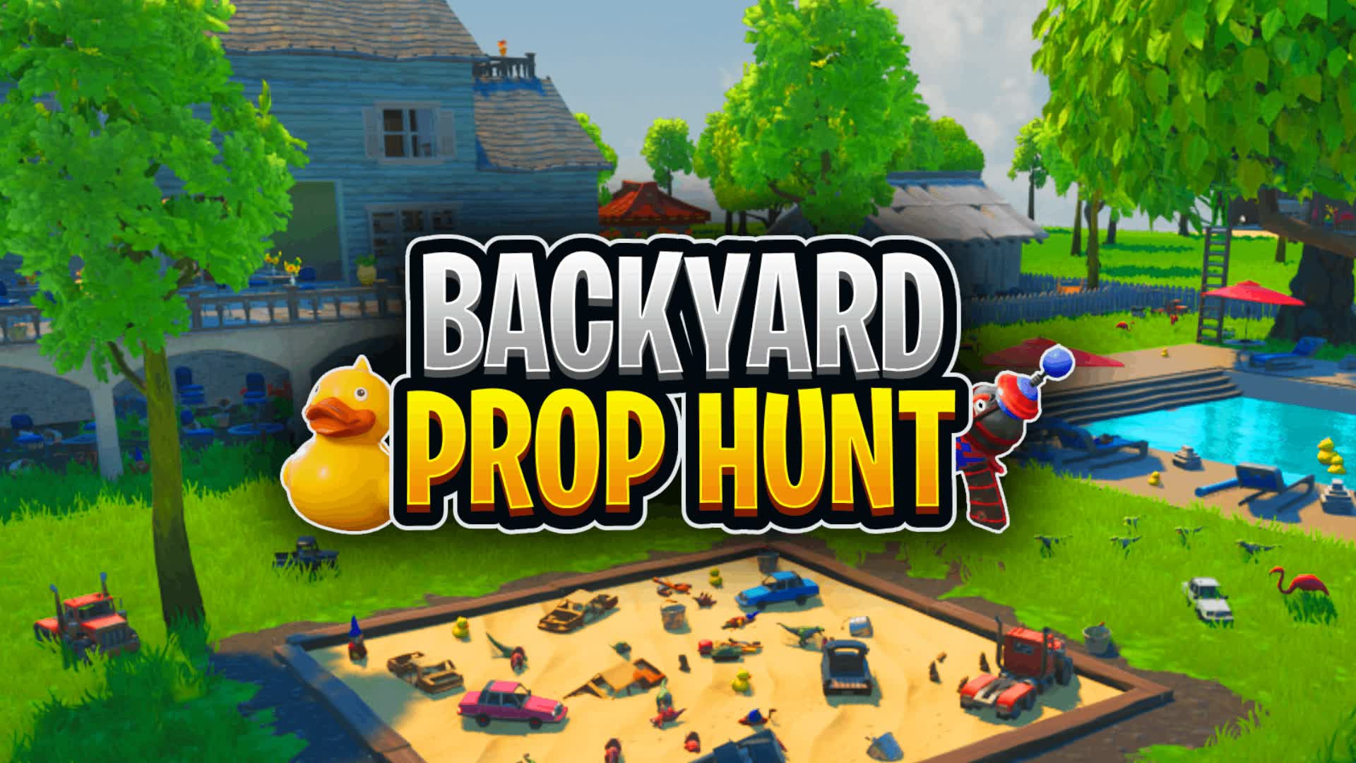 BACKYARD PROP HUNT — Fortnite Creative map