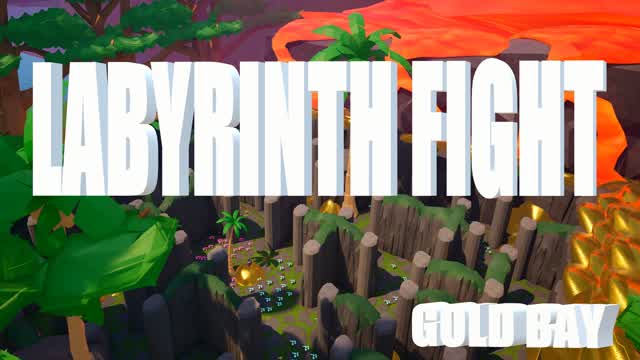 LABYRINTH GOLD BAY — Fortnite Creative map cover art