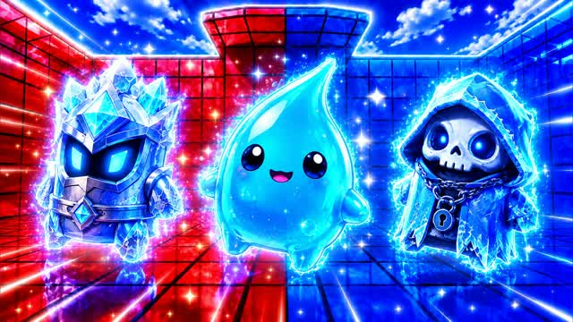 RED VS BLUE BLAST RAID 🔴🔵 — Fortnite Creative map cover art