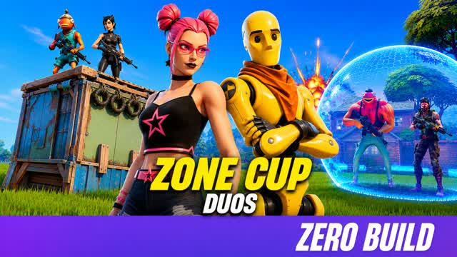 ZONE CUP (DUOS) ZERO BUILD — Fortnite Creative map
