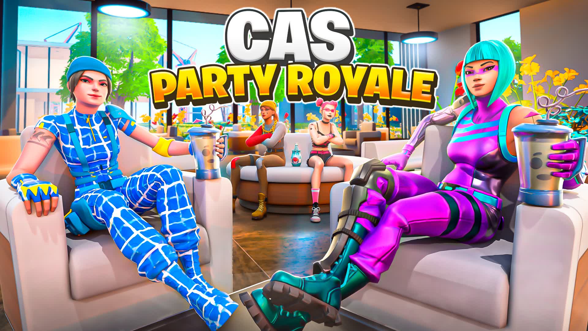 CAS PARTY ROYALE — Fortnite Creative map