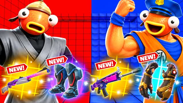 CHAO RVB RED VS BLUE 🔴🔵 — Fortnite Creative map