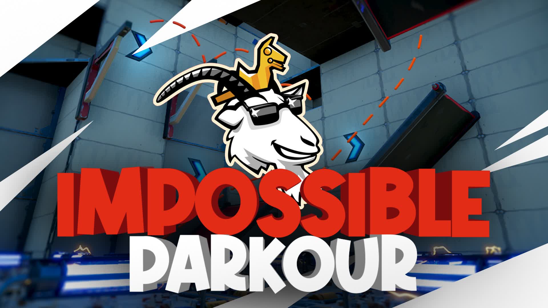 Impossible Parkour For Goats — Fortnite Creative map