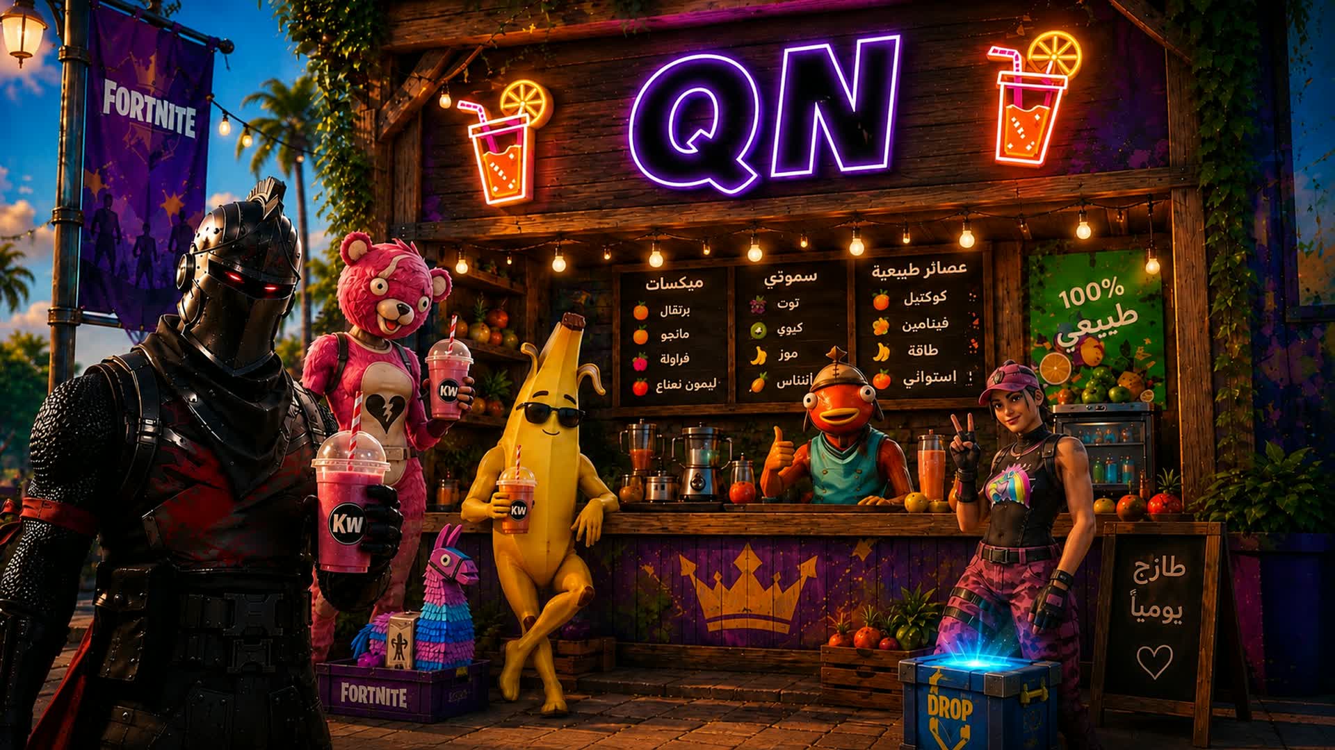 ‏Party RoyaleQN — Fortnite Creative map