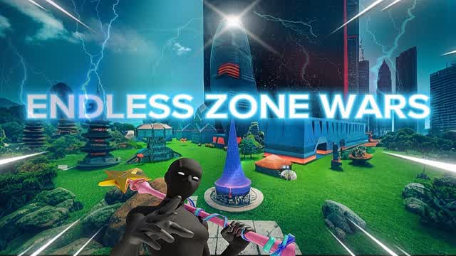 GOATED ENDLESS ZONE WARS — Fortnite Creative map cover art