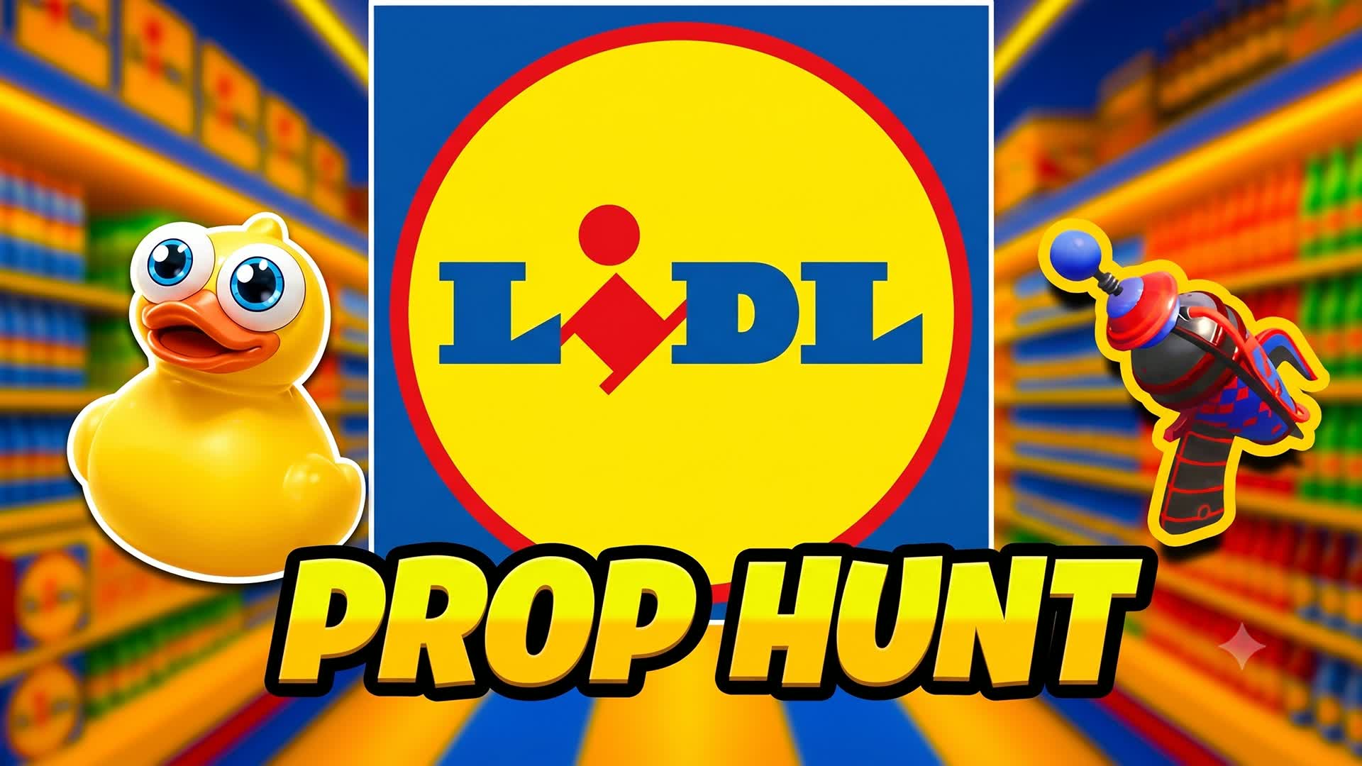 LIDL PROP HUNT HIDE AND SEEK — Fortnite Creative map