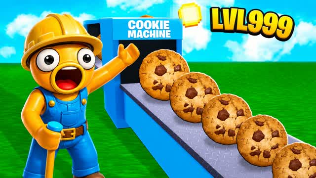 🍪 COOKIE FACTORY TYCOON — Fortnite Creative map
